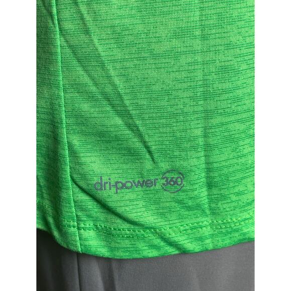 Russell Training Fit Dri-Power 360 Lime Green Athletic Shirt Men's Size Large - Picture 9 of 9